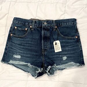 Levi’s | Premium 501 Original High-Rise Jean Shorts